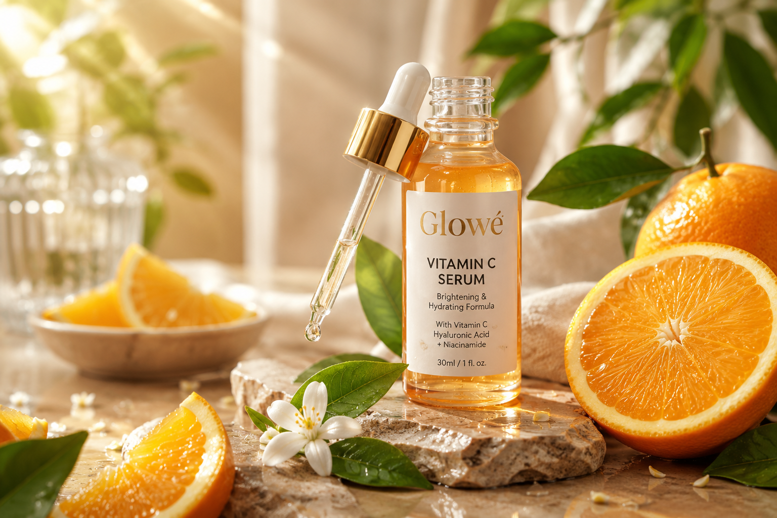 Glowé Serum with Oranges